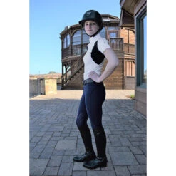 Vestrum Women's Lorient Knee Patch Breeches -Equine Elegance V5 d