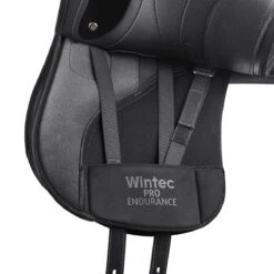 Wintec Pro Endurance Saddle With HART -Equine Elegance W Endurance GirthingSystem Blk