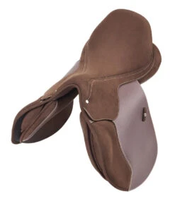 Wintec Pro Jump RearFB Saddle With HART -Equine Elegance W ProJump Topdown Brn