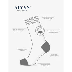 Wild Attire Inc. Horsin' Around Carded Cotton Socks -Equine Elegance Wild.Attire.Inc gray carded cotton horsin around AS180701 03