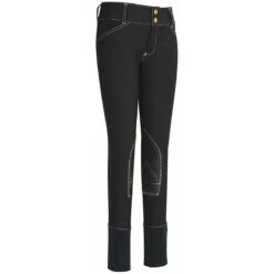 Equine Couture Children's Sportif Natasha Knee Patch Breeches -Equine Elegance black 16891.1588624776.1280.1280