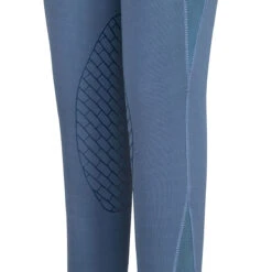 TuffRider Children's Minerva EquiCool Tights -Equine Elegance blue6 45729.1587157084.1280.1280