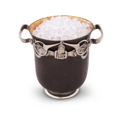Arthur Court Equestrian Bronze Ice Bucket