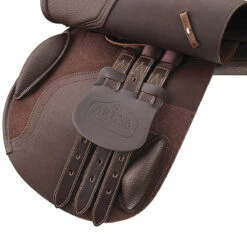 Arena Jump Saddle With HART -Equine Elegance brown7