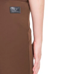 TuffRider Ladies Unifleece Pull-On Winter Breeches -Equine Elegance chocolate4 53975.1588623838.1280.1280