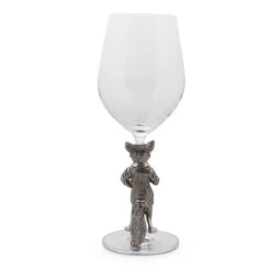 Arthur Court Equestrian Dressed Fox Wine Glass -Equine Elegance foxwine2 43660.1589929676.1280.1280