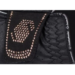 Samshield V Skin Swarovski Gloves- Rose Gold Crystals -Equine Elegance gloveblack2 39558.1586355543.1280.1280