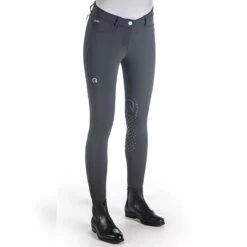 EGO 7 Women's Dressage FG Breech -Equine Elegance icegrey