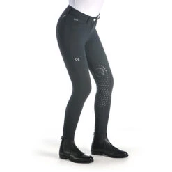 EGO 7 Women's Dressage FG Breech -Equine Elegance icegrey2