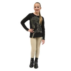 Kerrits Kids Microcord Knee Patch Tight -Equine Elegance kidsmcbreeches 78294.1581611510.1280.1280