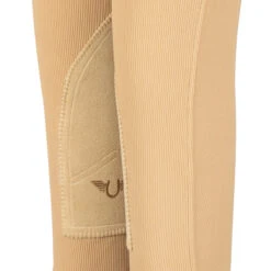 TuffRider Children's Ribb Knee Patch Breeches -Equine Elegance light tan5 81913.1588684593.1280.1280