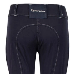 Equine Couture Children's Sportif Natasha Knee Patch Breeches -Equine Elegance navy6 47436.1588624776.1280.1280