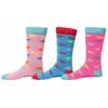 TuffRider Neon Pony Kids Socks 3 Pack 1 TuffRider Neon Pony Kids Socks 3 Pack -Equine Elegance neon socks 69048.1589827790.1280.1280