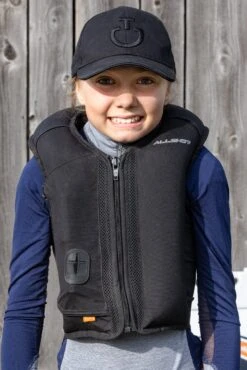 Allshot SafeKid Safety Airbag Vest 11 Allshot SafeKid Safety Airbag Vest -Equine Elegance safekid deployfront