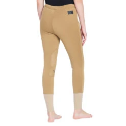 TuffRider Ladies Unifleece Pull-On Winter Breeches -Equine Elegance sand2 58646.1588623838.1280.1280
