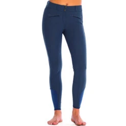 Goode Rider Full Seat Miracle Breech -Equine Elegance slateblueFRONT 59622.1582229241.1280.1280