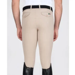 Equiline Men's Grafton Knee Patch Breech -Equine Elegance tan2 91741.1585165977.1280.1280