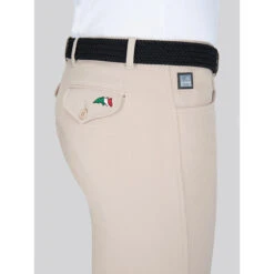 Equiline Men's Grafton Knee Patch Breech -Equine Elegance tan3 75340.1585165980.1280.1280