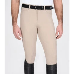Equiline Men's Grafton Knee Patch Breech -Equine Elegance tan 15512.1585165974.1280.1280