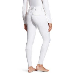 Ariat Women's Tri Factor Grip Knee Patch Breech 14 Ariat Women's Tri Factor Grip Knee Patch Breech -Equine Elegance whie2