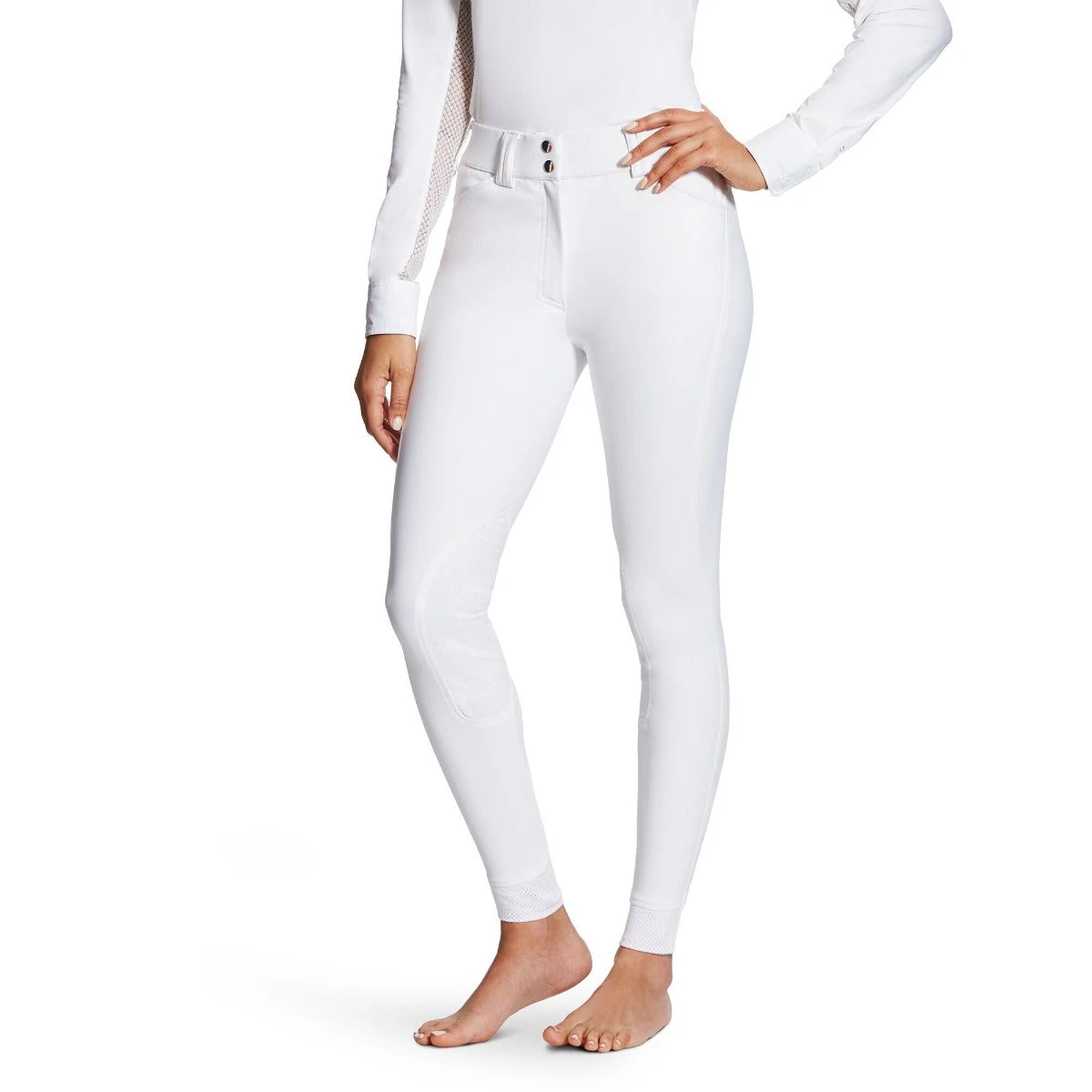 Ariat Women's Tri Factor Grip Knee Patch Breech 5 Ariat Women's Tri Factor Grip Knee Patch Breech - Image 3