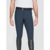 Equiline Men's Willow Knee Patch Breeches -Equine Elegance willownavy